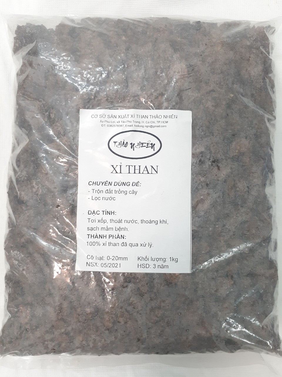 1kg XỈ THAN TỔ ONG size 0-20mm Đã được xử lý