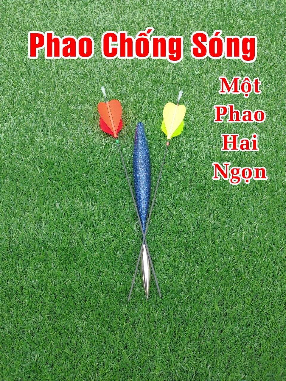 Phao chống sóng, phao câu lục, phao câu cá, phao câu xa bờ, tặng kèm 1 tứ 12 săn hugo