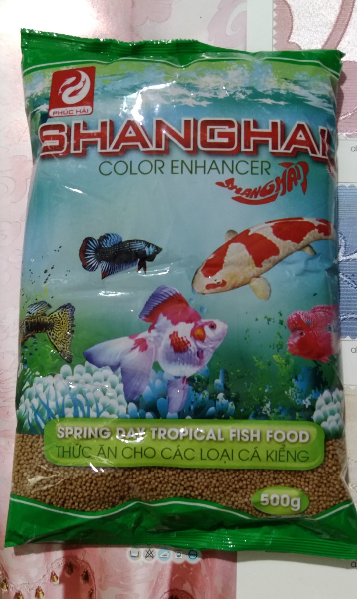 THỨC ĂN CHO CÁC LOẠI CÁ KIỂNG (TÚI 500G)