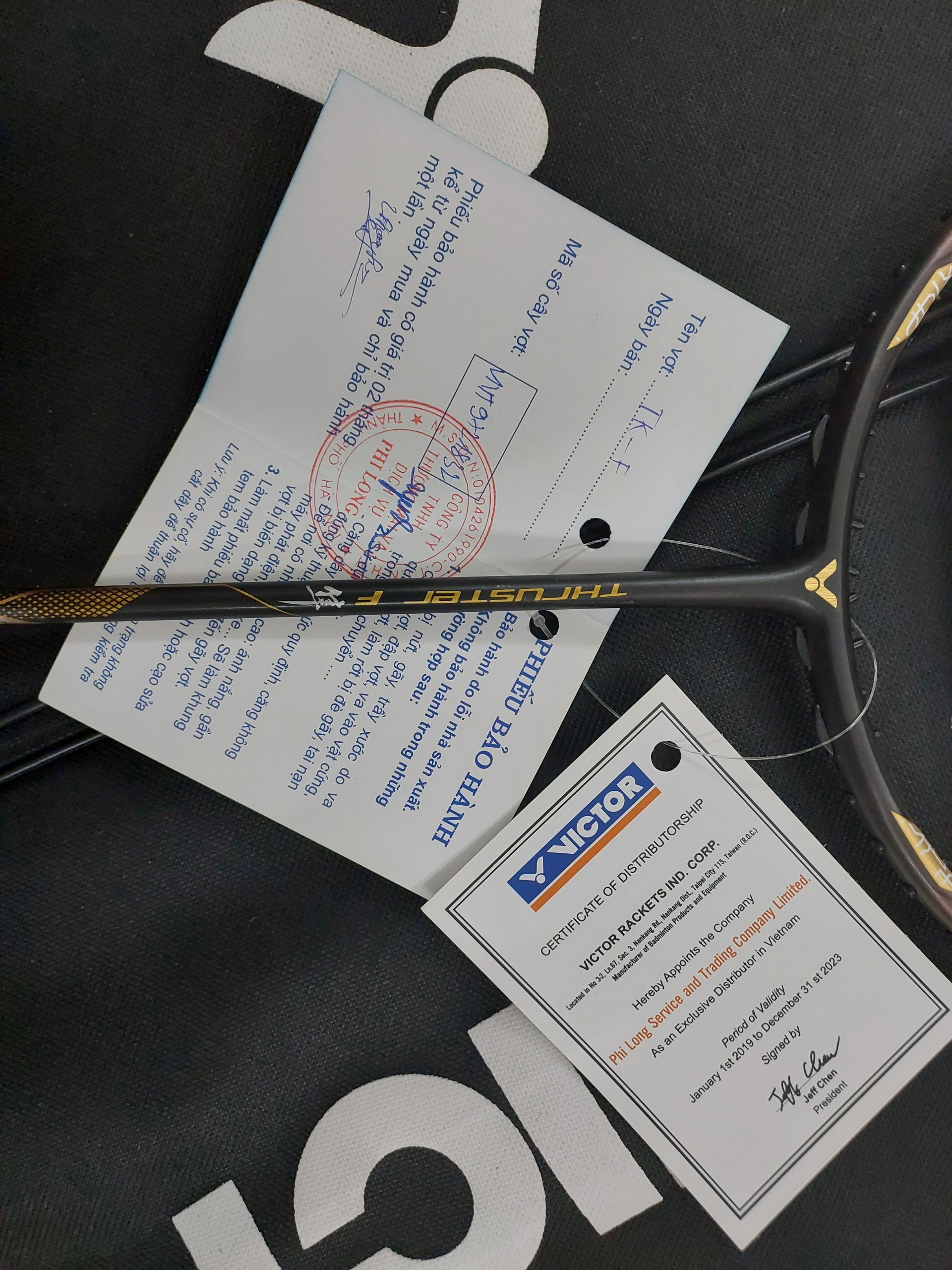 Vợt cầu lông Victor THRUSTER F Enhanced Edition (Chính hãng)