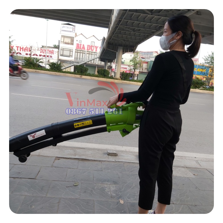 Máy thổi lá chạy điện sumo 3000w chính hãng