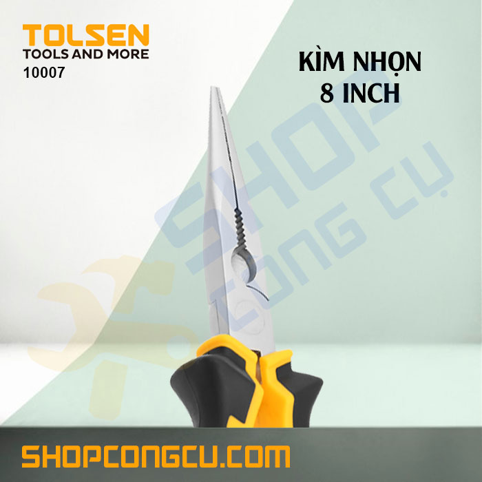 [HCM]Kìm nhọn 8 inch Tolsen 10007