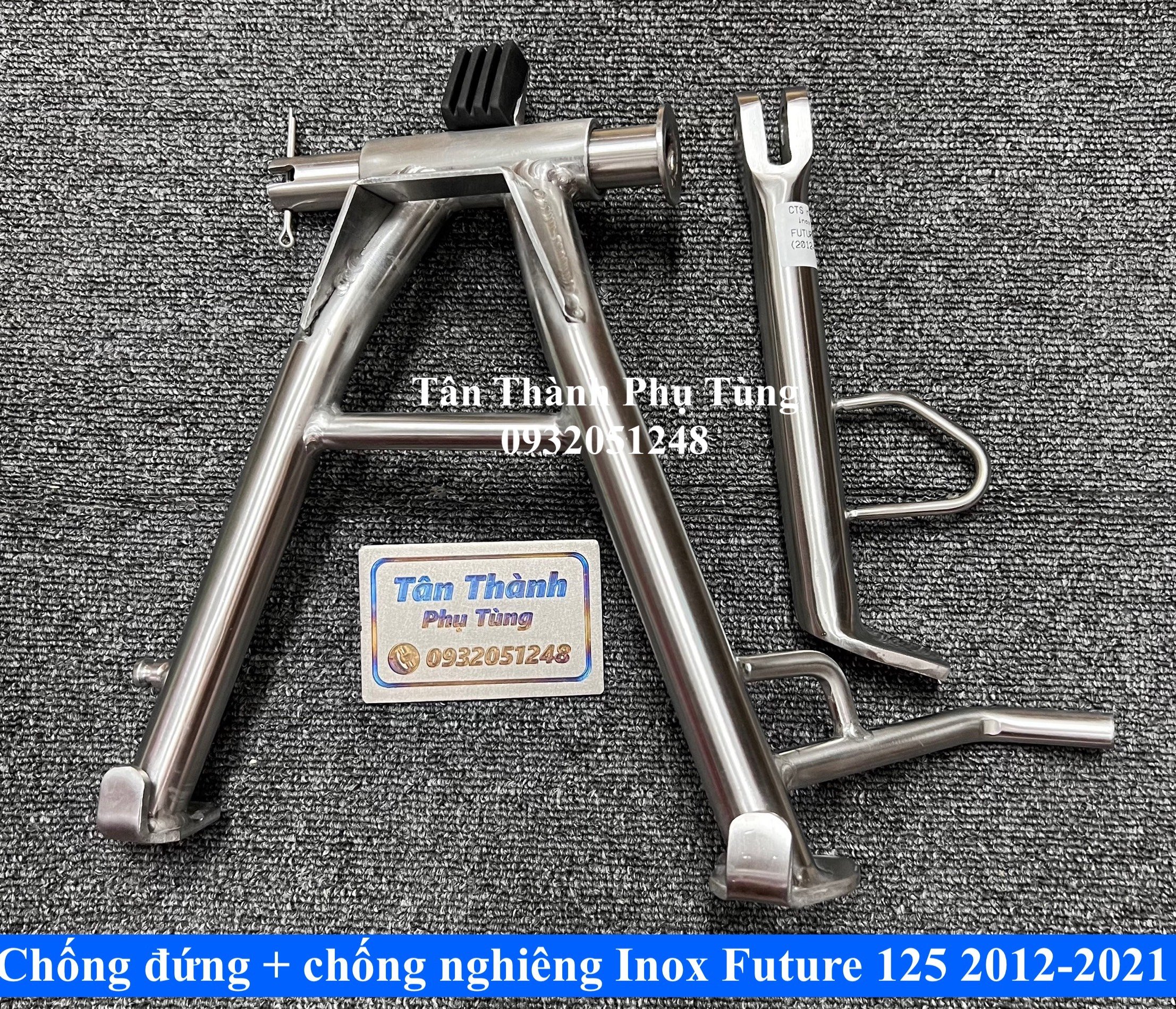 Chống đứng, chống nghiêng inox 304 future led 2018-2021, future mập 2012-2017