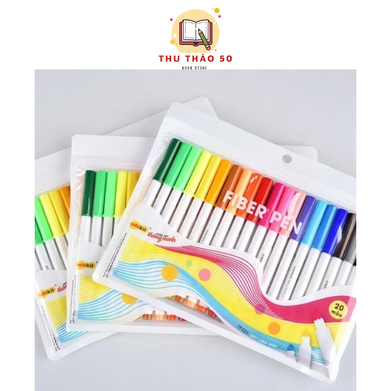 Fiber pen colorkit 20 màu fp-c03.
