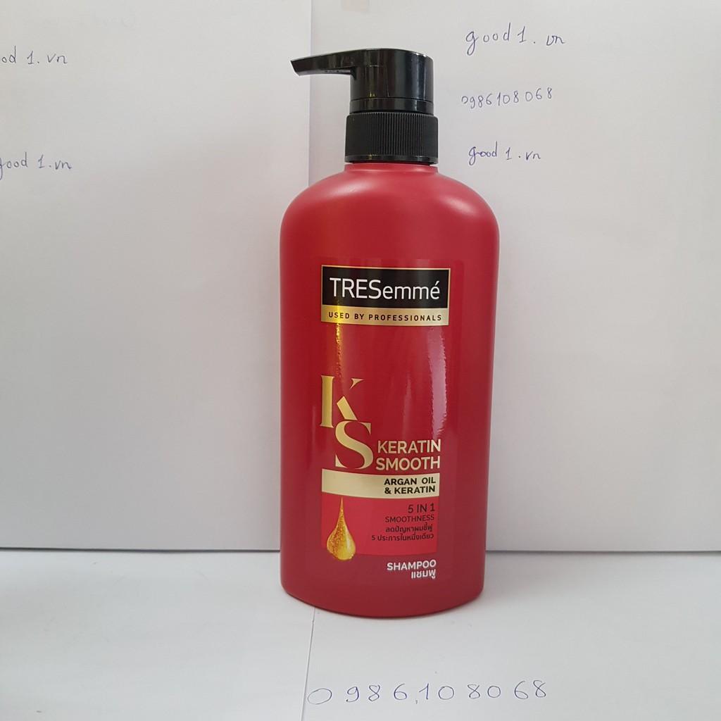[HCM]Dầu gội đầu Treseme đỏ 450ml Thái Lan
