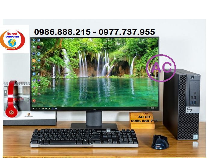 Bộ máy tính đồng bộ dell optiplex 7040, cpu core i7-6700/8gb/ssd 256g , dell 20 wide led - bảo hành 12t