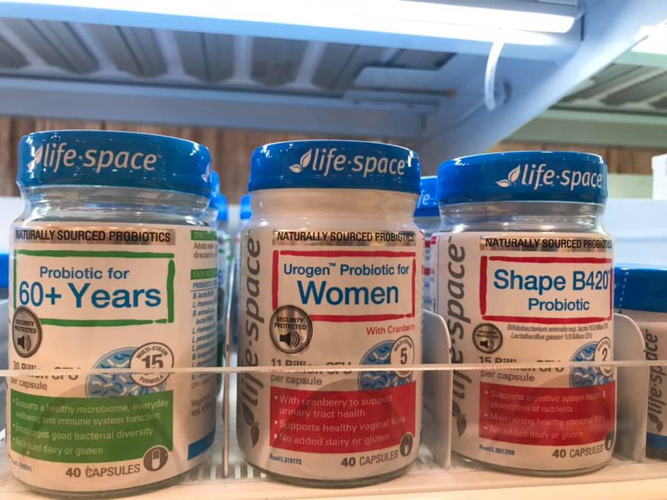 Men vi sinh Life Space Probiotic For 60+ Years 40 Capsules