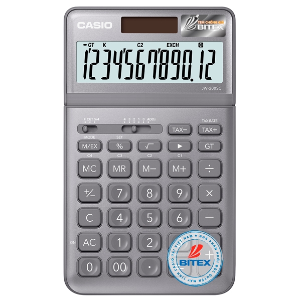 Máy tính casio jw 200sc - gy