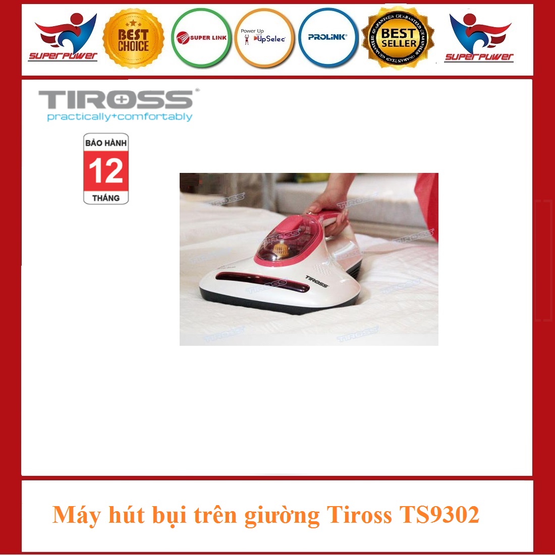 Máy hút bụi Tiross TS9301,TS9302,TS9304,TS9305