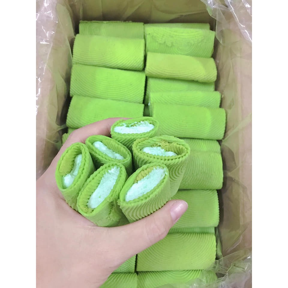 bánh xếp kem vị dứa - siêu hấp dẫn - 250g ( ăn cực ngon )