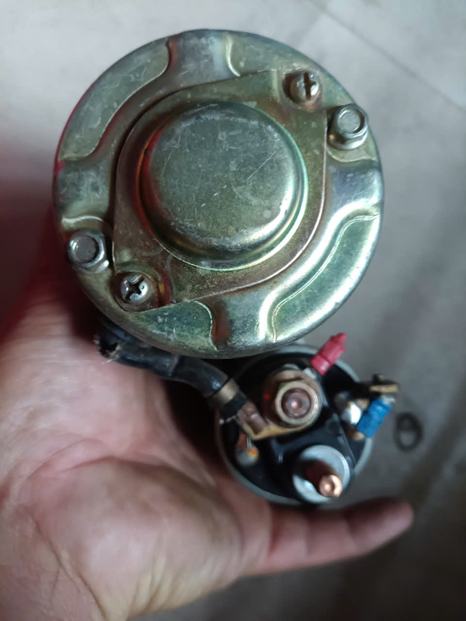 Củ đề 12v dùng cho động cơ Yanmar hàng bãi nhật