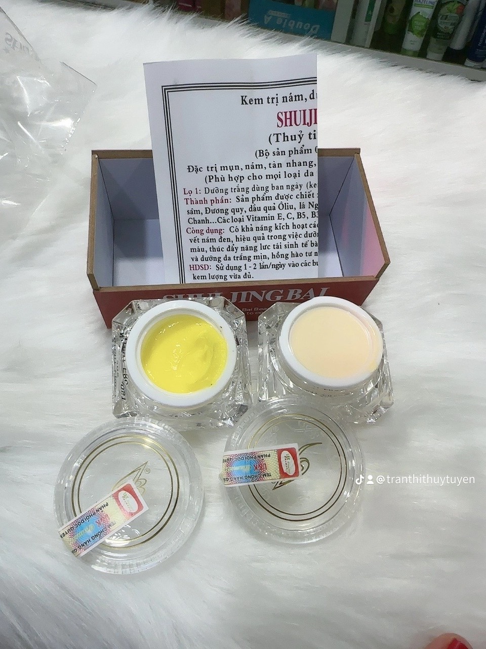 Kem nám dưỡng da SHUI JING BAI (Thủy Tinh Bạch )