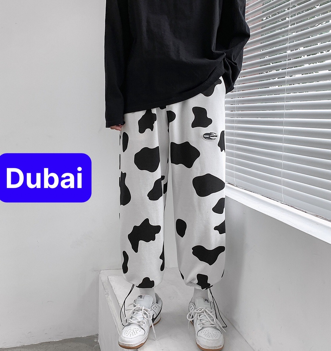 QUẦN JOGGER THỂ THAO NAM NỮ HIPHOP ỐNG SUÔNG BÒ SỮA CHẤT NỈ DÀY DA CÁ SAKURA TREND HOT NHẬT BẢN - DUBAI FASHION