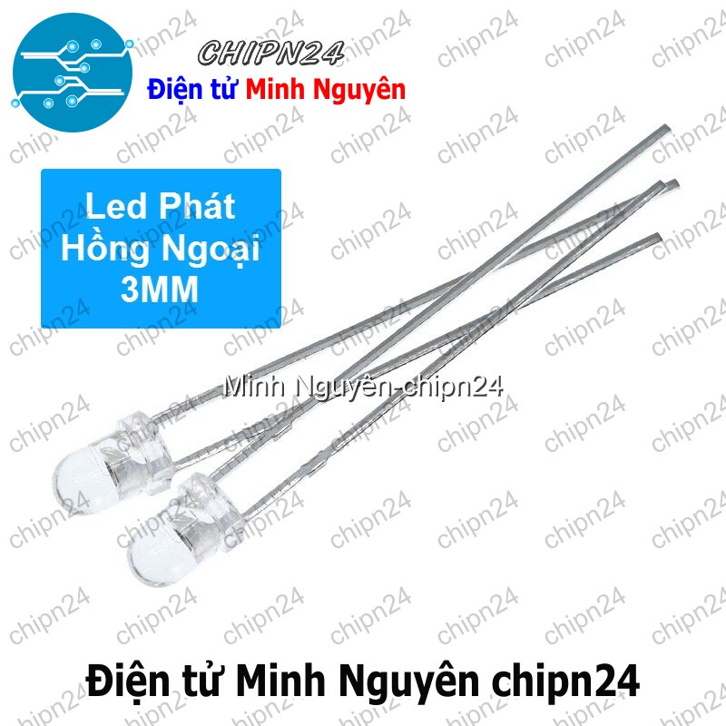 [5 con] (K129) Led Phát Hồng ngoại 3mm - HH000990