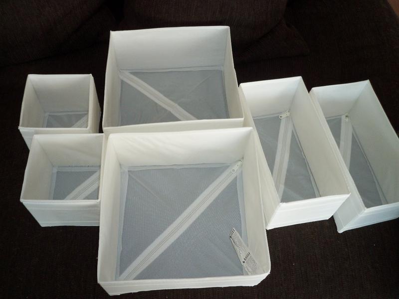 Bộ 6 hộp đựng đồ IKEA SKUBB