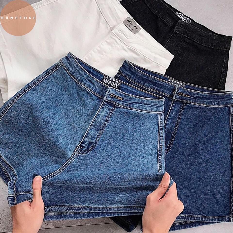 [HCM]Quần Short Jean Nữ Lưng Siêu Cao Chất Co Giãn Thời Trang Mới Phong Cách Cao Cấp Thỏ Tây Shop94 MS76