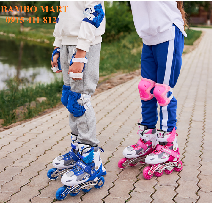 Giầy trượt patin Abec 7 đèn trước