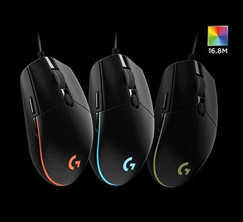 [HCM]Chuột game Logitech G102 màu đen- (Led đổi màu) độ nhạy thiết kế cho game