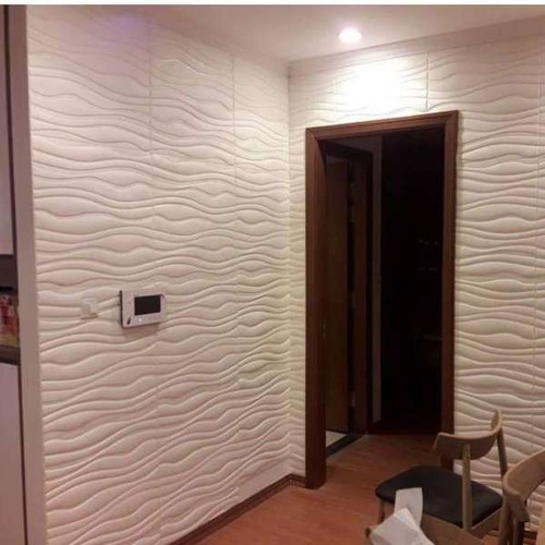 Xốp dán tường 3d Vân Sóng 70x77cm