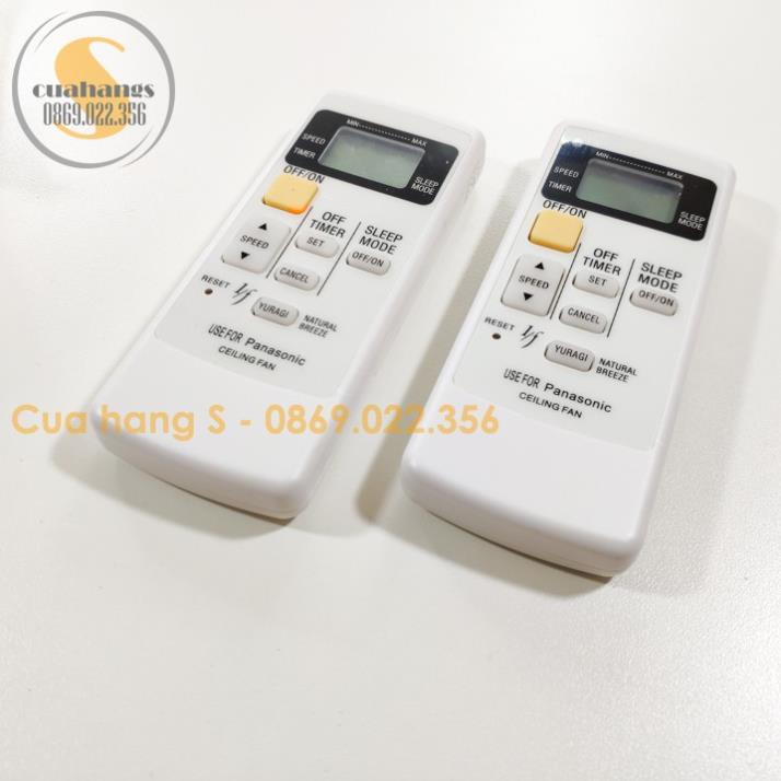 Remote điều khiển quạt Panasonic thay thế