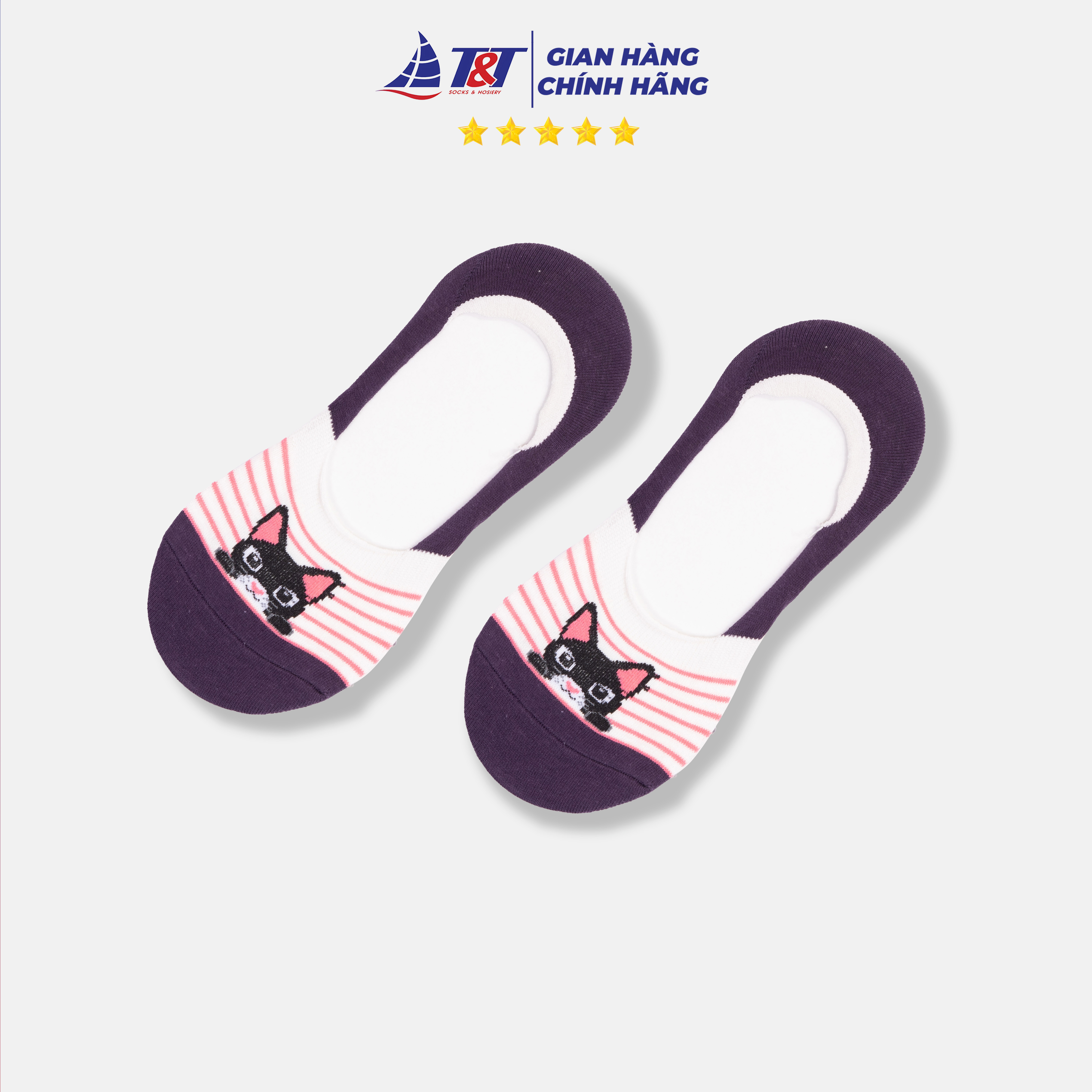 Combo 5 đôi Tất hài nữ T&T Socks - NU31.011