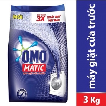[HCM]Bột giặt Omo Matic cửa trước 3kg