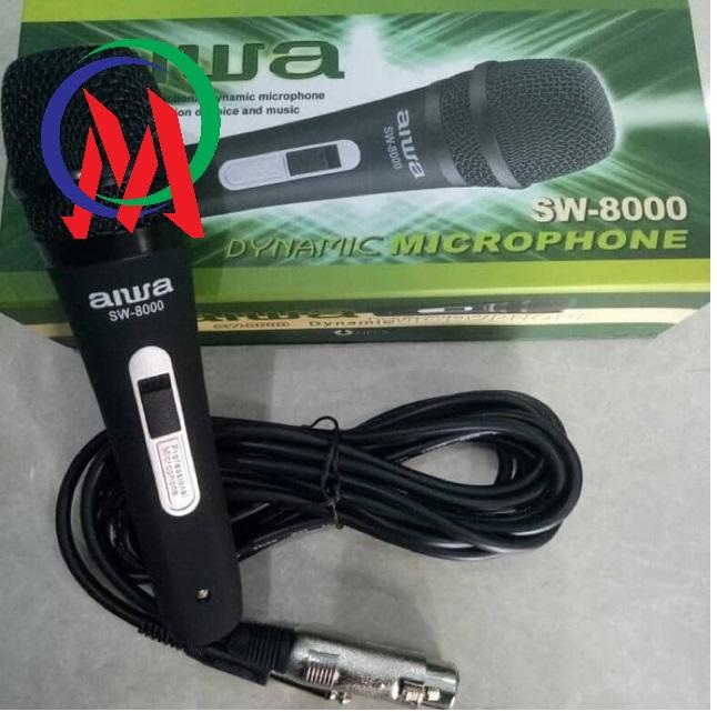 [HCM]Micro karaoke có dây AIWA SW-8000