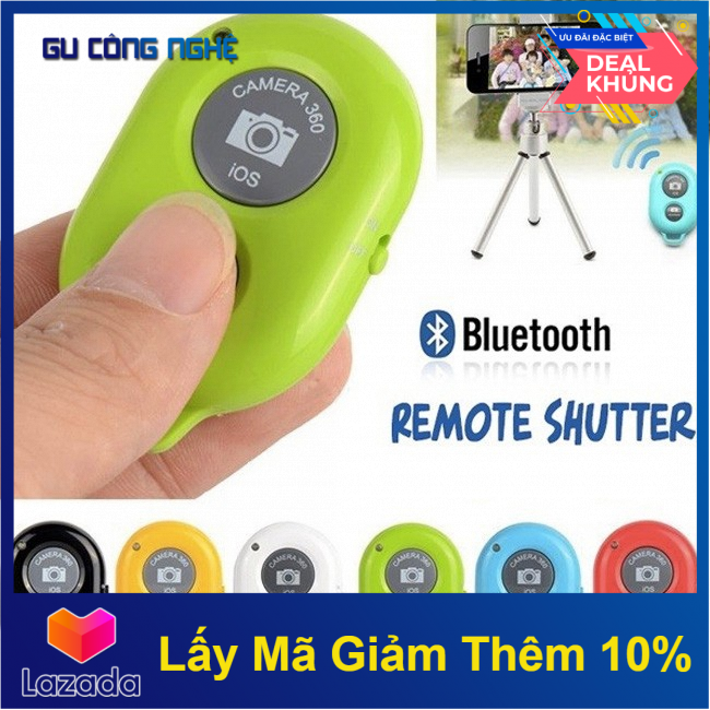 Remote Chụp Ảnh Cho Điện Thoại Bluetooth Shutter -Dc1252