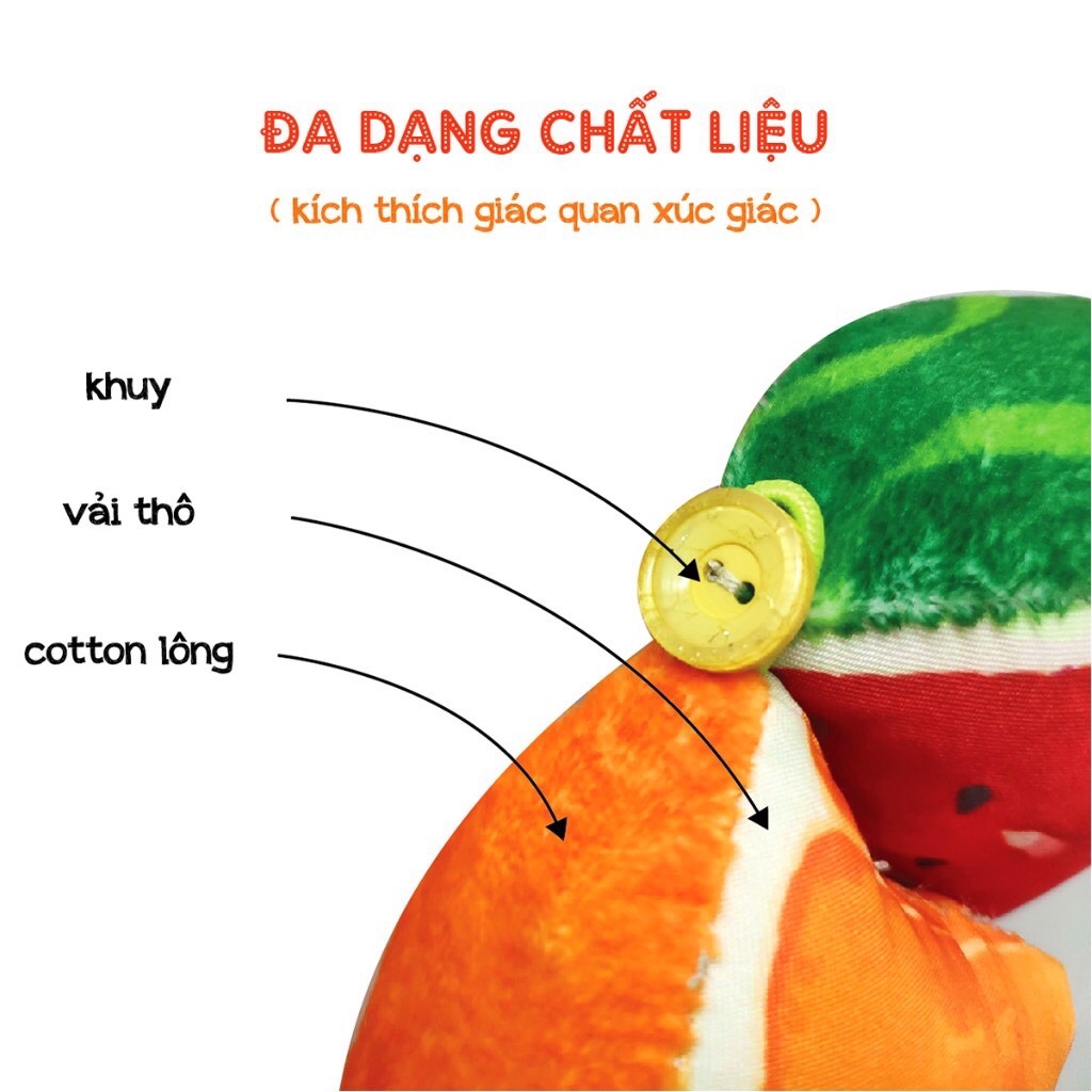 BÓNG MÚI MONTESSORI- FRUITS