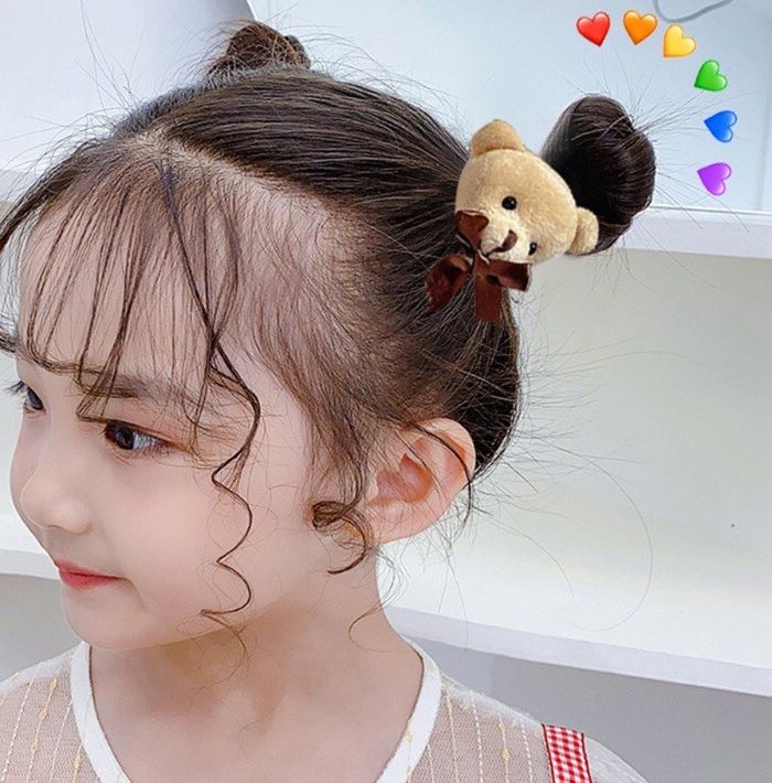 1 Cột tóc thỏ cục bông siêu đáng yêu Phụ kiện 68