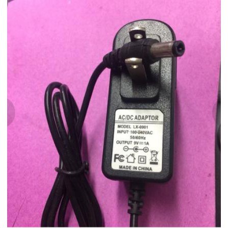 Lk điện tử ước thủy 1c nguồn điện ac/dc adaptor 9v-1a giá tốt