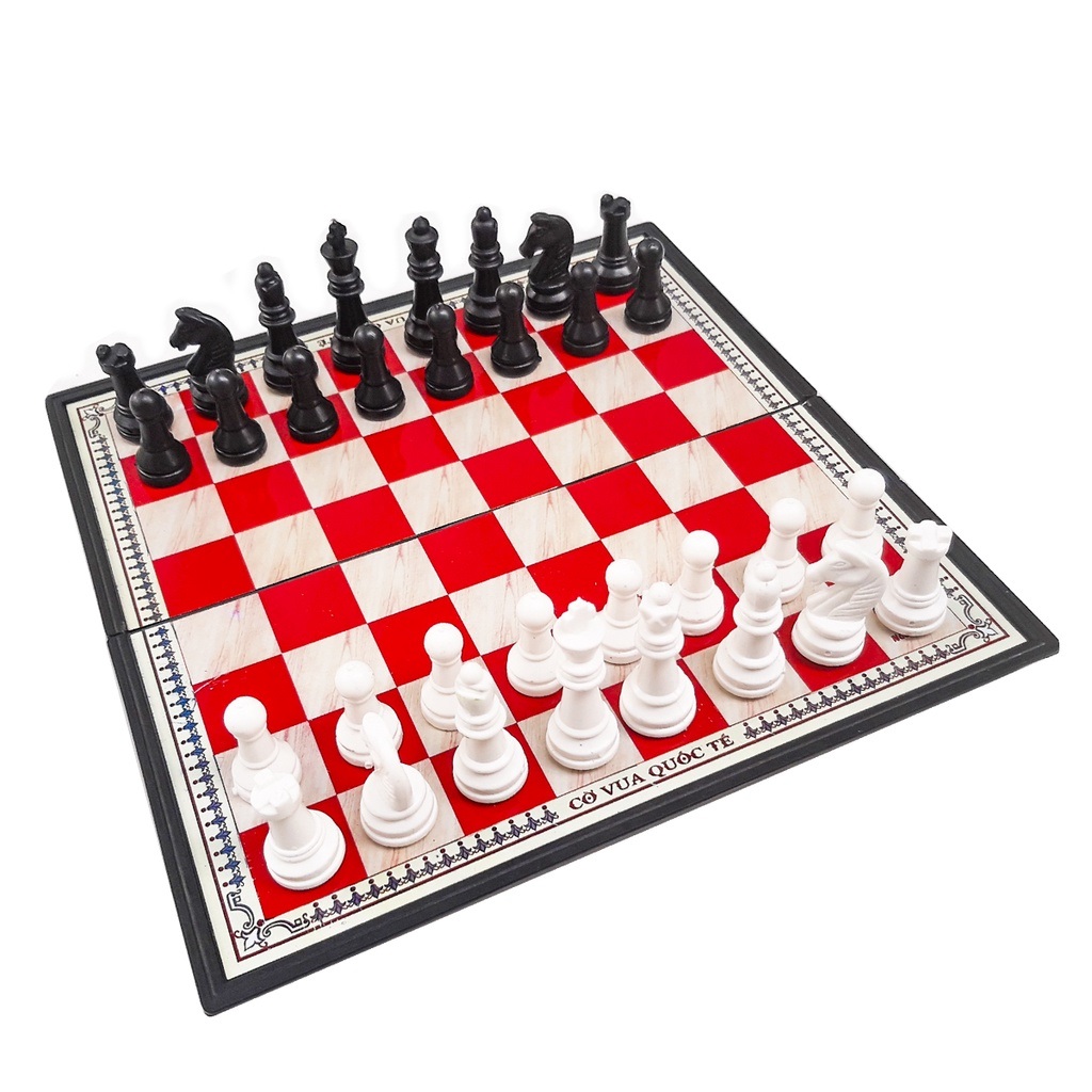 Set international chess magnet size 31x31 cm-chess set Magnet High supply for training your brain