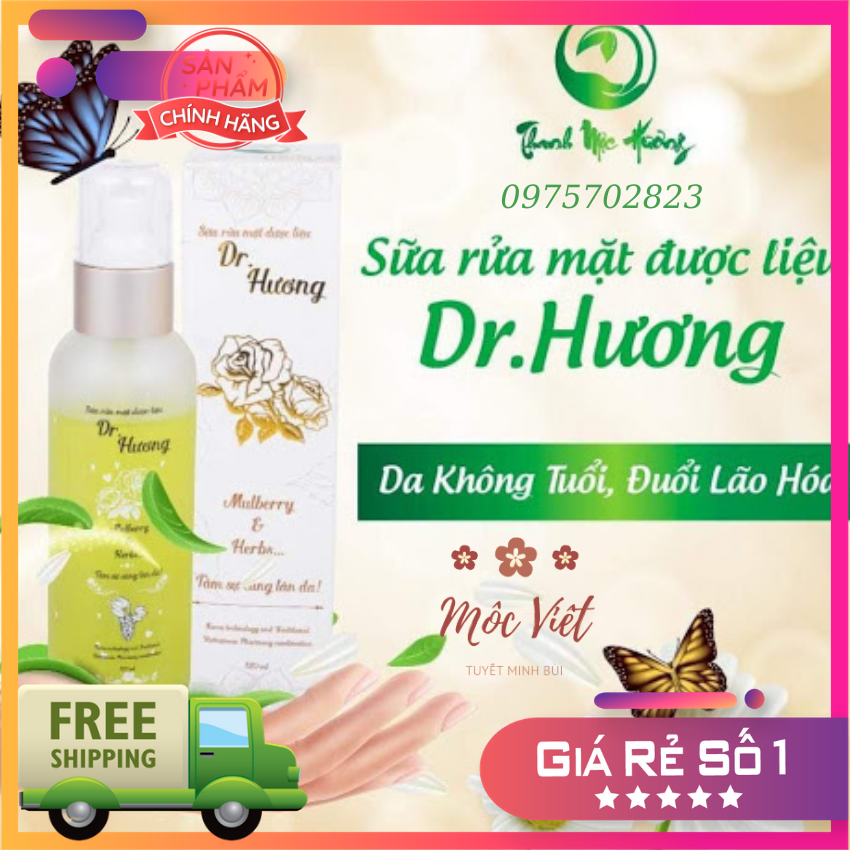 Sữa rửa mặt Dr Hương - Thanh Mộc Hương