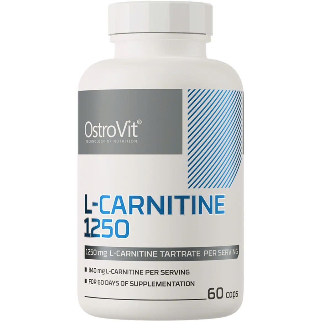 Ostrovit L-Carnitine 1000mg, Viên uống hỗ trợ quá trình đốt mỡ và giảm cân (90 viên)