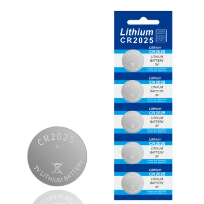 5 viên Pin CMOS CR2025 Lithium Battery 3V (5 viên)