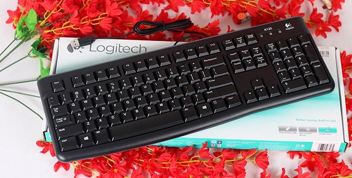 Bàn phím máy tính Logitech K120 có dây - Bảo hành 3 năm chính hãng