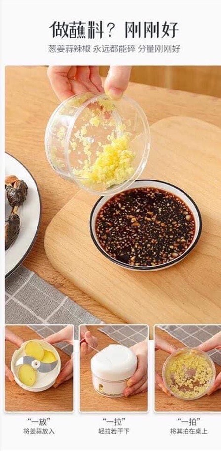 Dụng cụ xay tỏi ớt Azuka