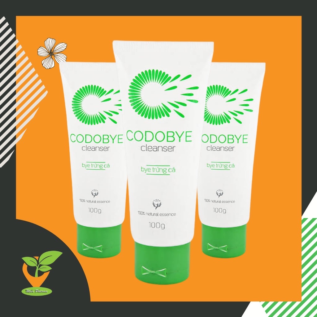 [HCM]CODOBYE CLEANSER - Sữa rửa mặt ngừa mụn 100g