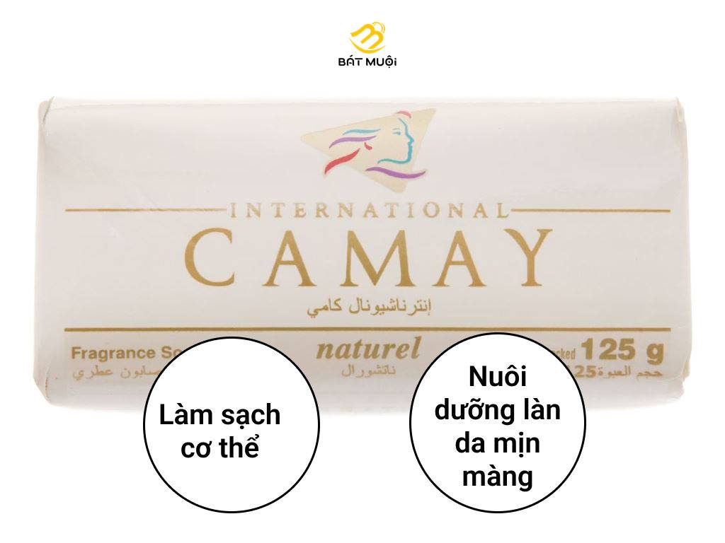 Xà bông cục Camay 125g
