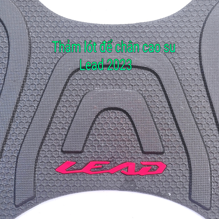 Thảm lót cao su để chân xe Lead các đời