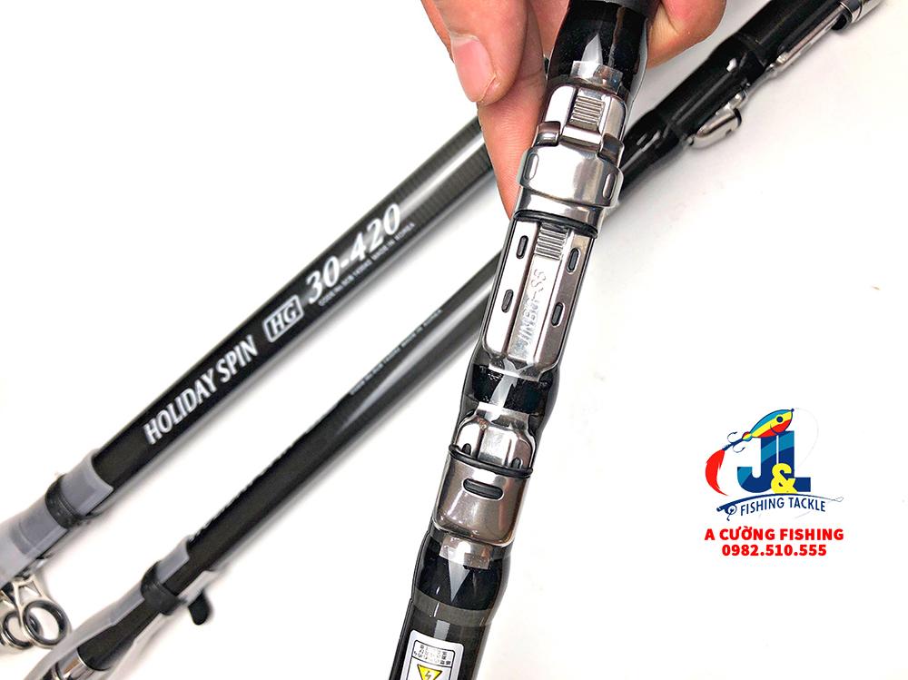 Cần câu lục Shimano Holiday Spin Korea - ĐỦ SIZE