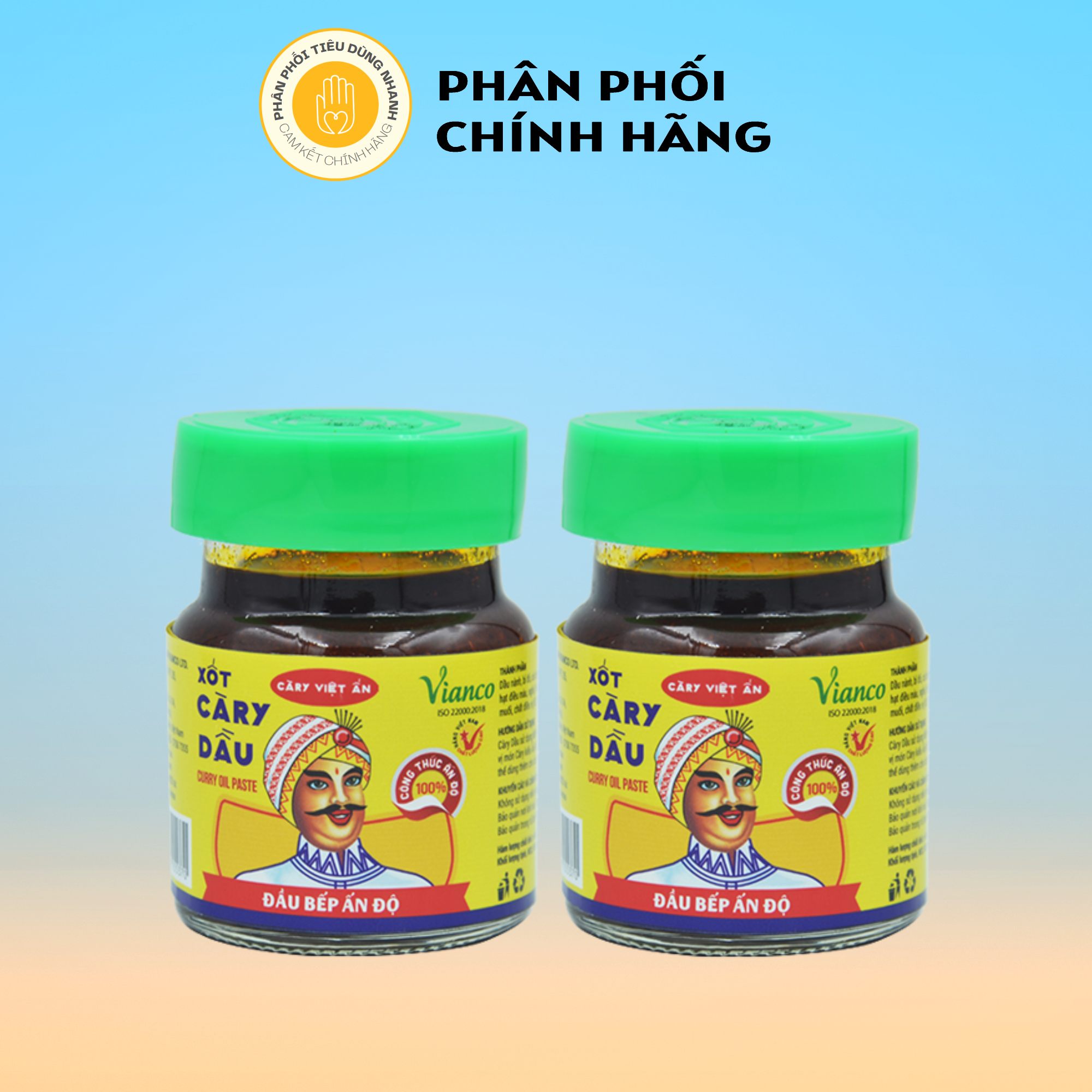 Combo 2 hộp xốt càry dầu vianco 45g