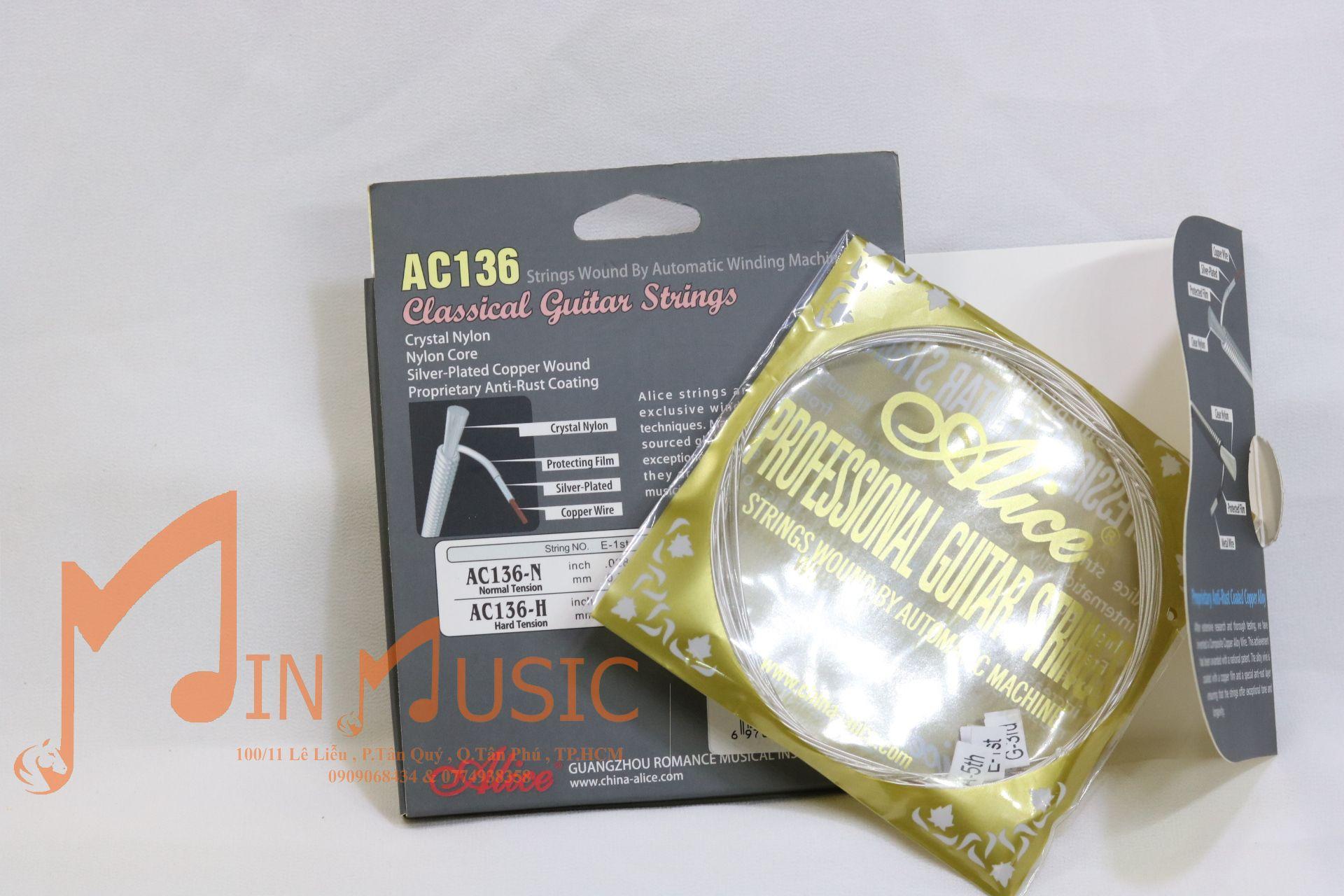 Dây Đàn Guitar classic Alice AC136 | dây nilong