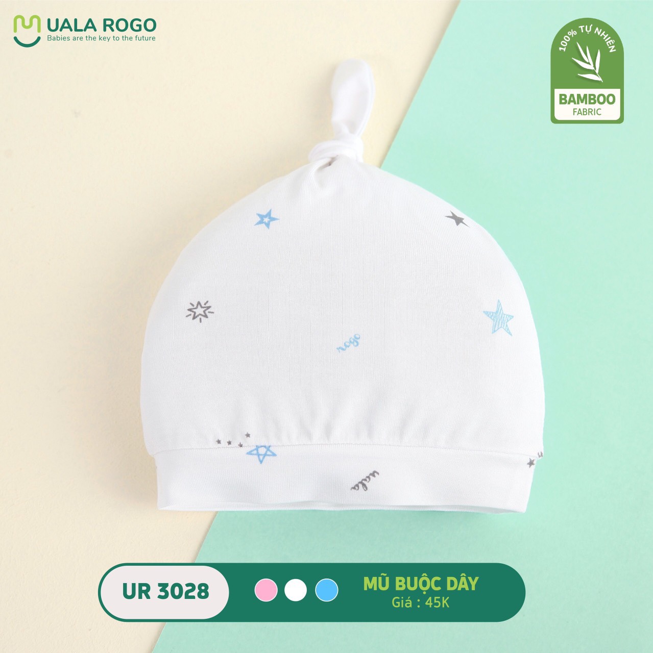 Set bao tay bao chân, mũ , yếm Uala Rogo