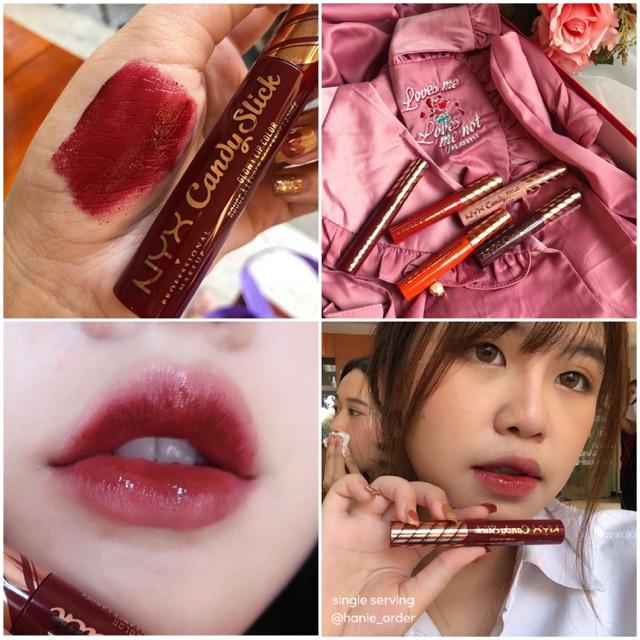 SON KEM NYX CANDY SLICK GLOWY LIP PROFESSIONAL MAKEUP