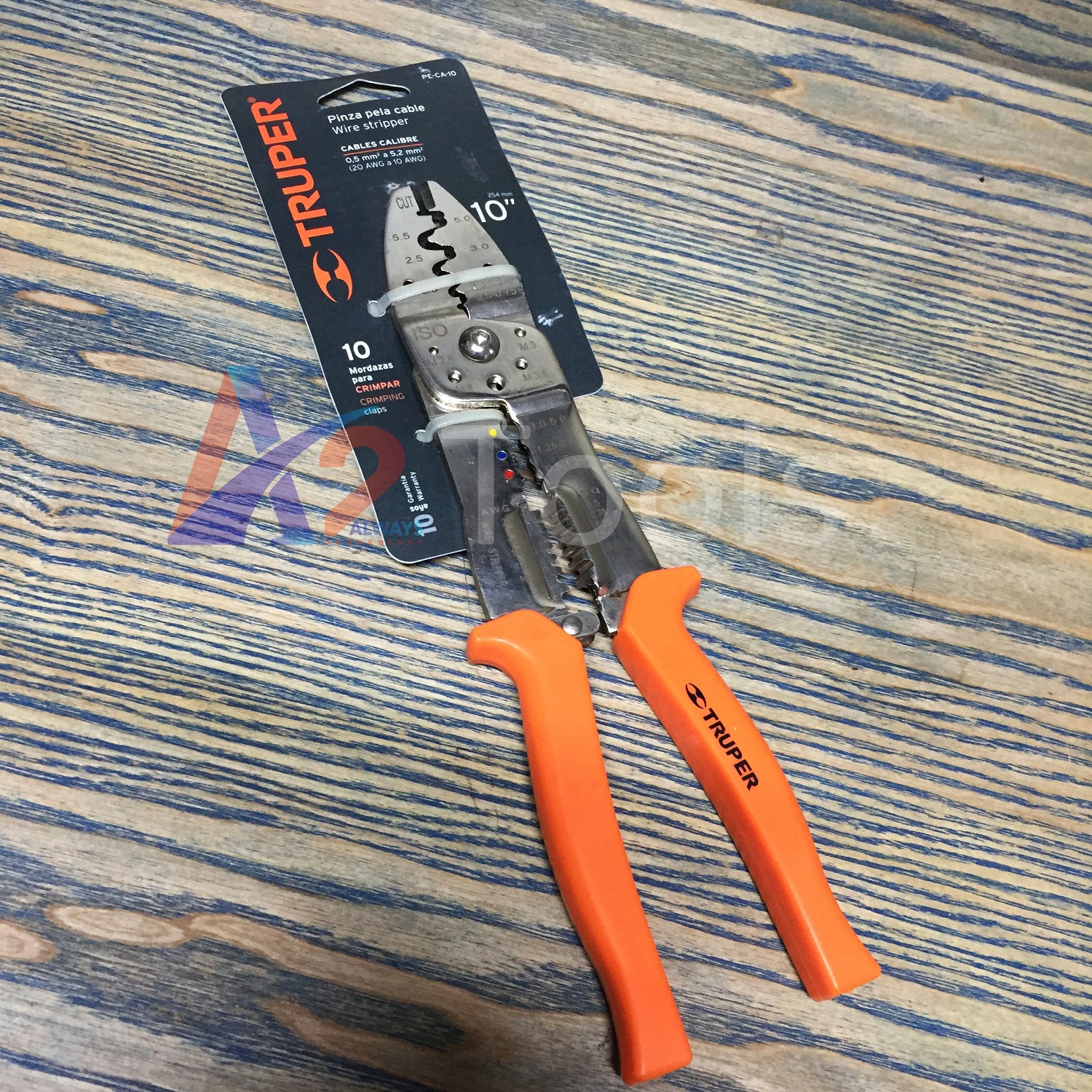 Kềm bấm cốt 10in/250mm Truper 17358 (PE-CA-10)