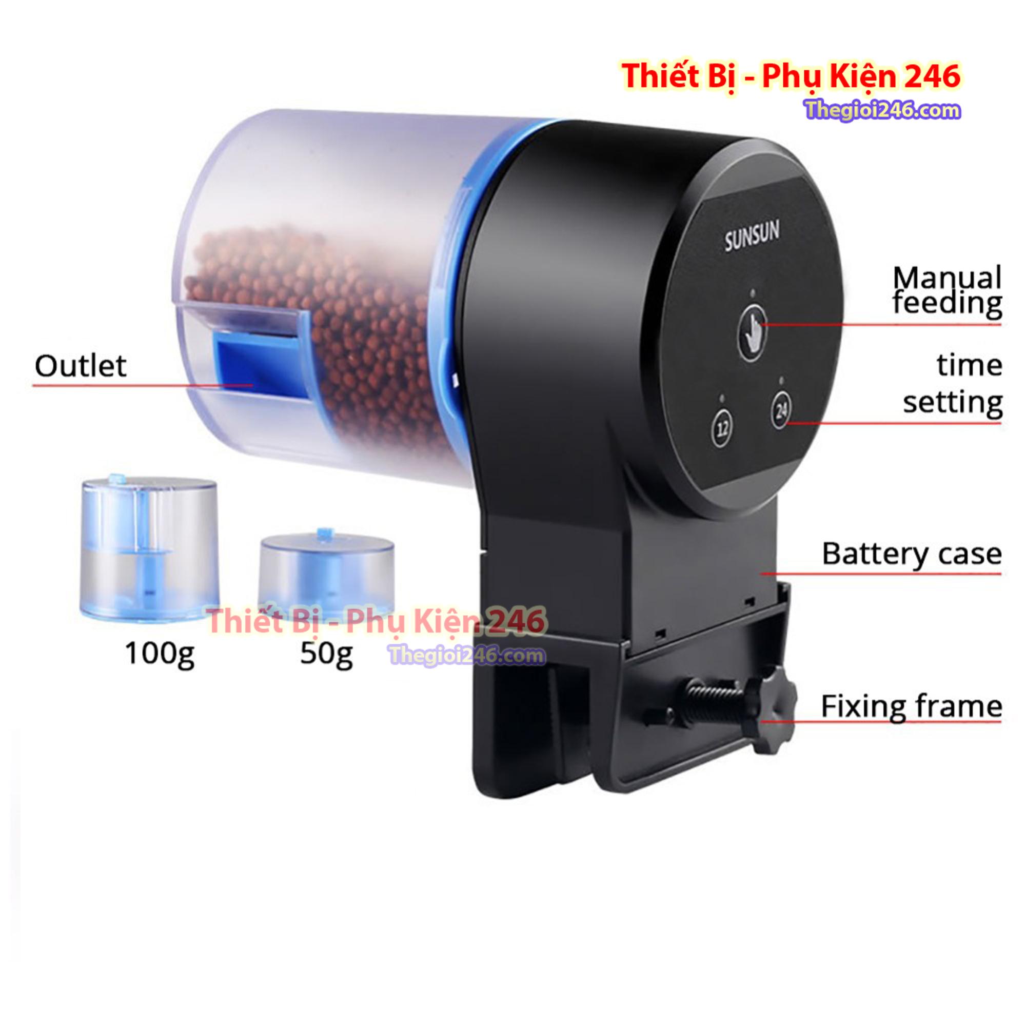 Máy cho cá ăn tự động Sunsun AK-01s