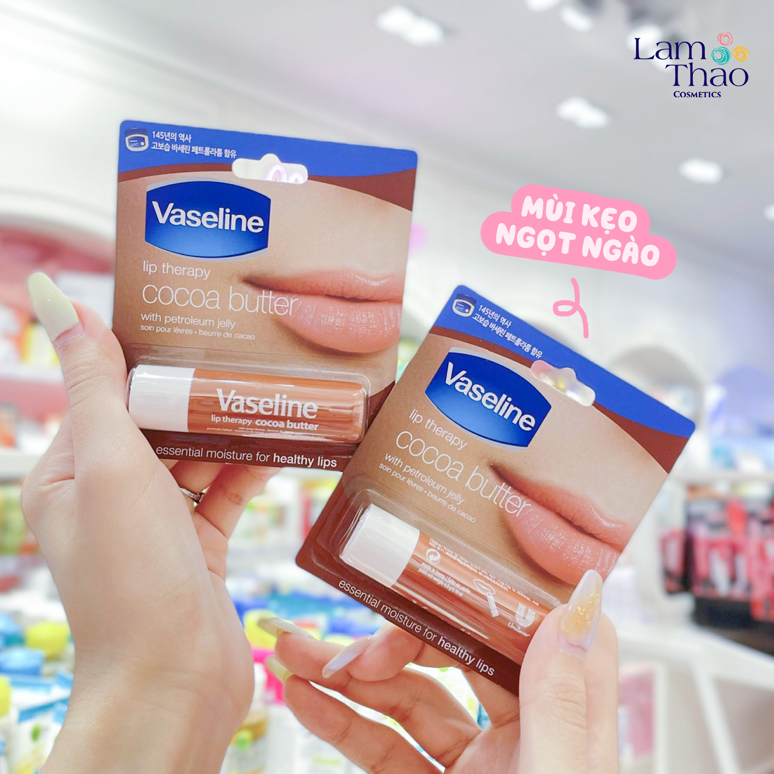 Son Dưỡng Mềm Môi Vaseline Lip Therapy 4.8g