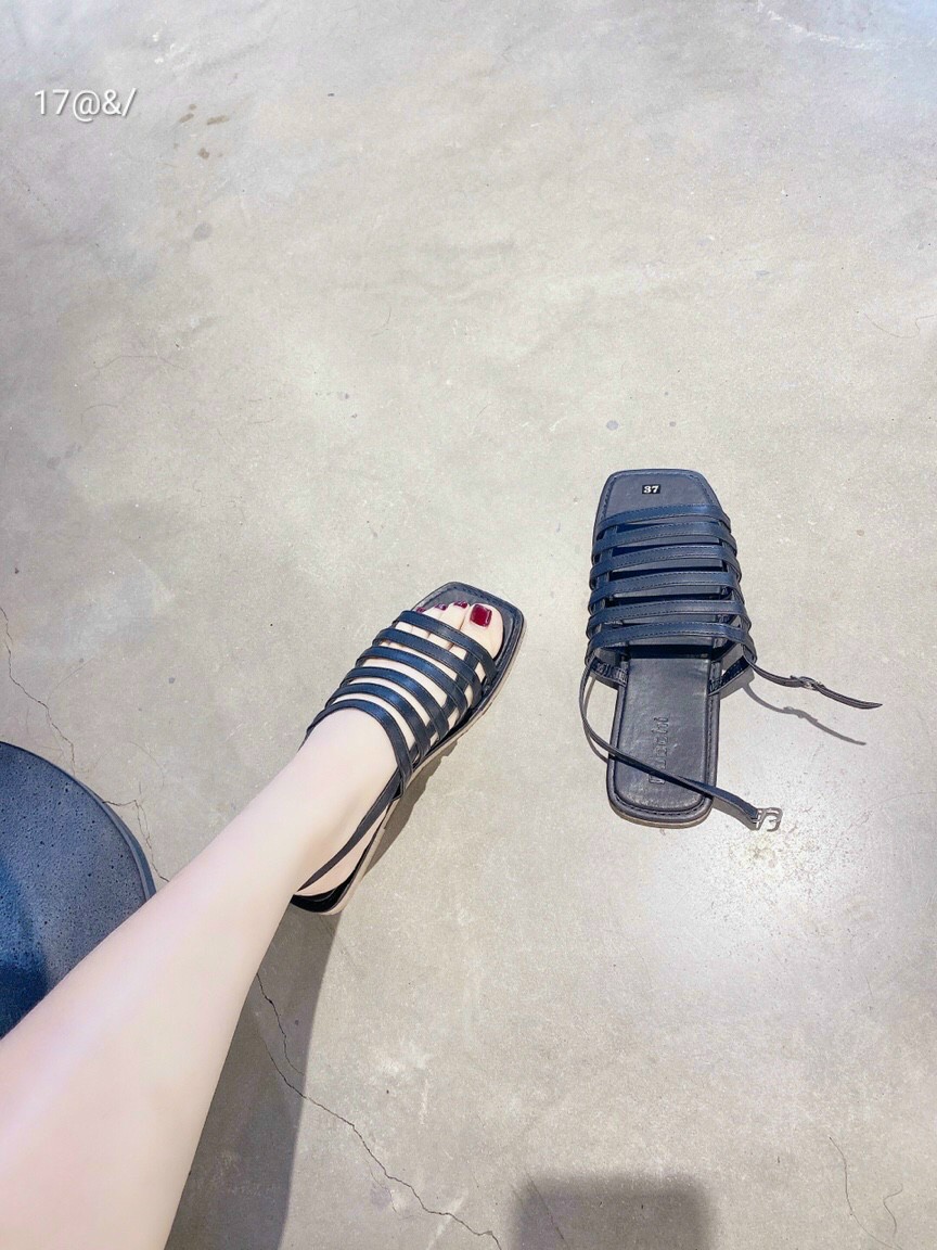 GIÀY SANDAL NỮ ĐẾ THẤP HÌNH THANG CÓ SIZE LỚN 35-42