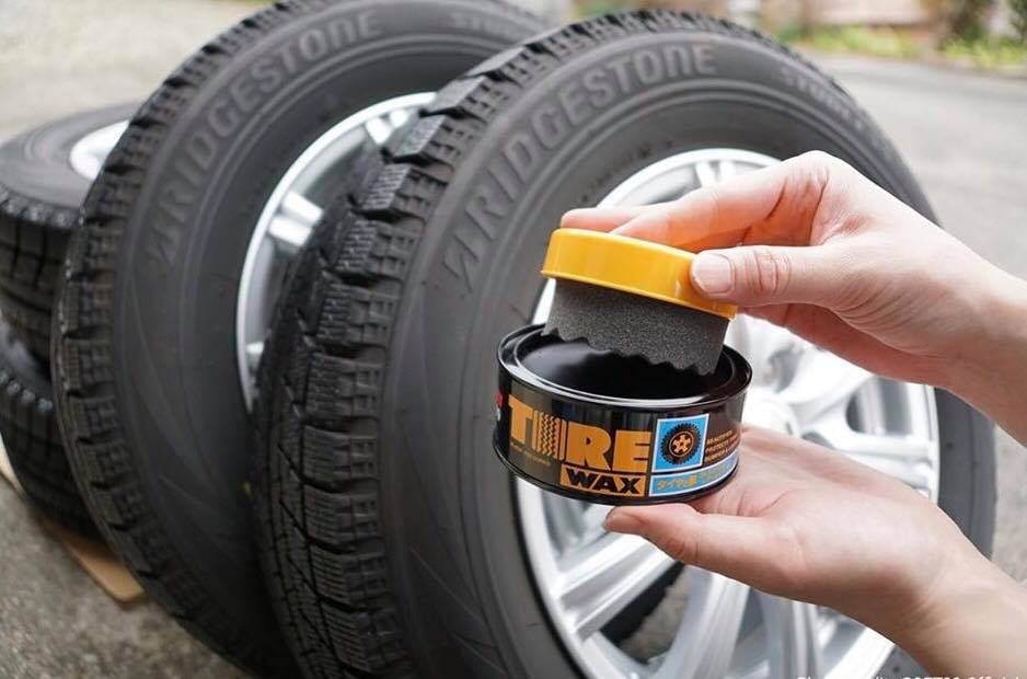 [HCM]SÁP PHỦ BÓNG LỐP XE TIRE BLACK WAX